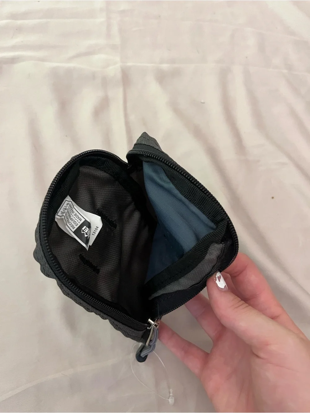 REI Navy Blue and Gray Travel Toiletry Pouch